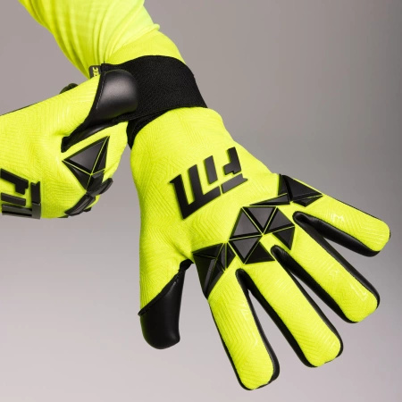 Rękawice bramkarskie Varis X PRO YELLOW FLUO