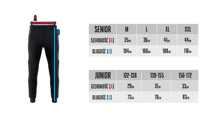 Spodnie bramkarskie długie
