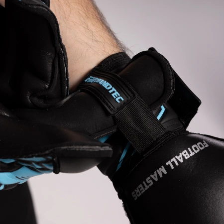 Rękawice bramkarskie Invictus X Training BLACK-BLUE