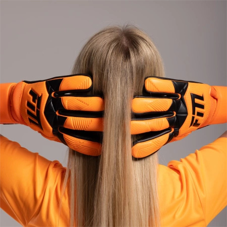 Rękawice bramkarskie Varis X ORANGE FLUO