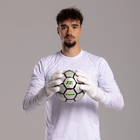 Rękawice bramkarskie Invictus X PRO ALL WHITE