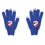 Bucovia - Rękawiczki zimowe z funkcją smartfon touch - niebieskie