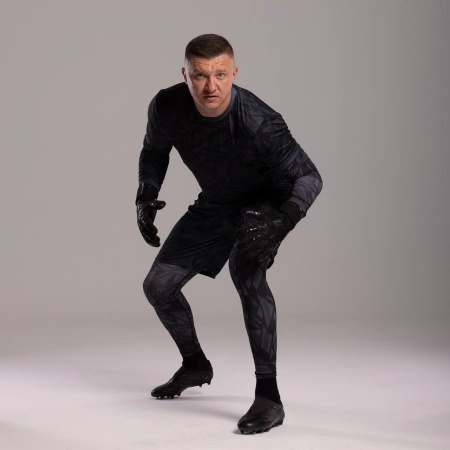 Rękawice bramkarskie Invictus X PRO ALL BLACK