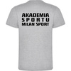 MILAN SPORT - Koszulka bawełniana 165g/m² - szara