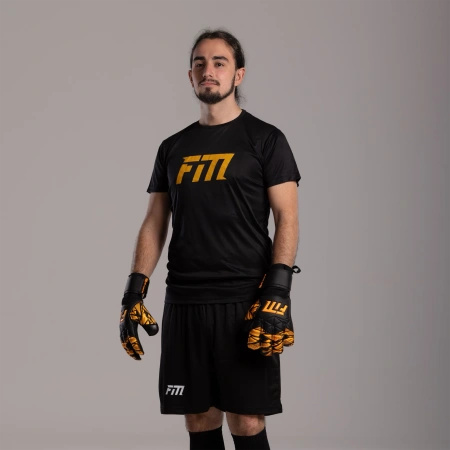 Rękawice bramkarskie Invictus X Training BLACK-ORANGE