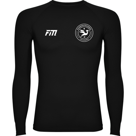 Akademia Piłkarska Łochowo - Koszulka termoaktywna z długim rękawem czarna