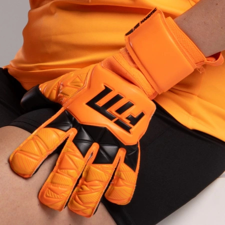Rękawice bramkarskie Invictus X ORANGE FLUO
