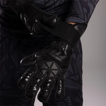 Rękawice bramkarskie Invictus X PRO ALL BLACK