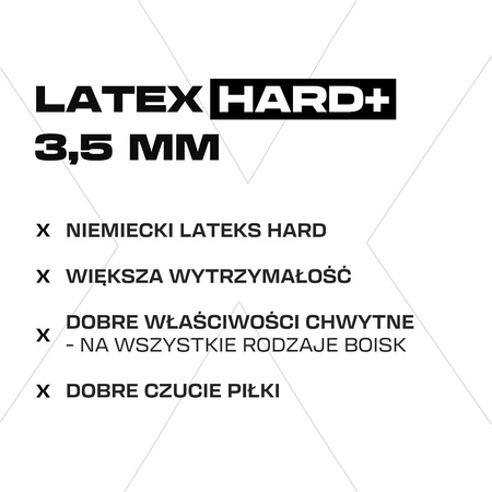 Rękawice bramkarskie Invictus X Training BLACK-ORANGE