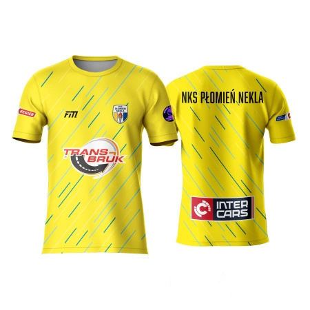 NKS Płomień Nekla - Koszulka Meczowa Sublimowana Żółta