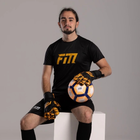 Rękawice bramkarskie Invictus X Training BLACK-ORANGE