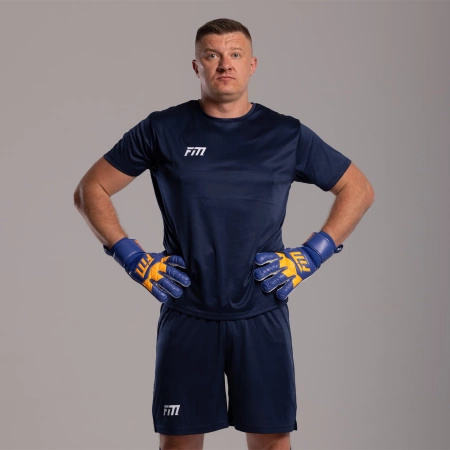 Rękawice bramkarskie Invictus X BLUE ORANGE