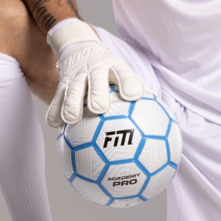 Rękawice bramkarskie Invictus X ALL WHITE