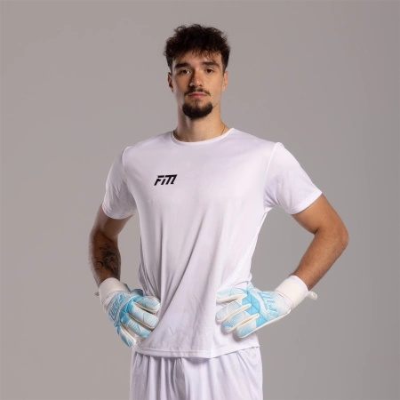 Rękawice bramkarskie Varis X WHITE BLUE