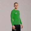 Koszulka termoaktywna z długim rękawem zielona