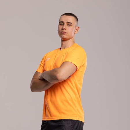 Koszulka Poliestrowa Dry Control Pomarańczowa fluorescencyjna