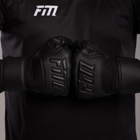 Rękawice bramkarskie Invictus X ALL BLACK