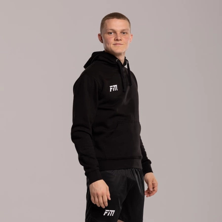 Bucovia - Bluza z kapturem bawełniana - czarna