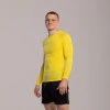 Koszulka termoaktywna z długim rękawem żółta
