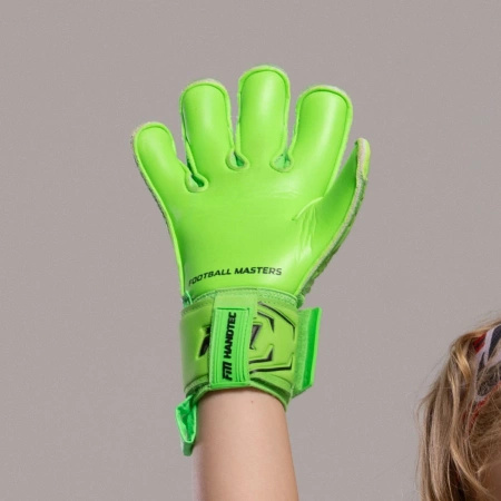 Rękawice bramkarskie Invictus X Junior LIME