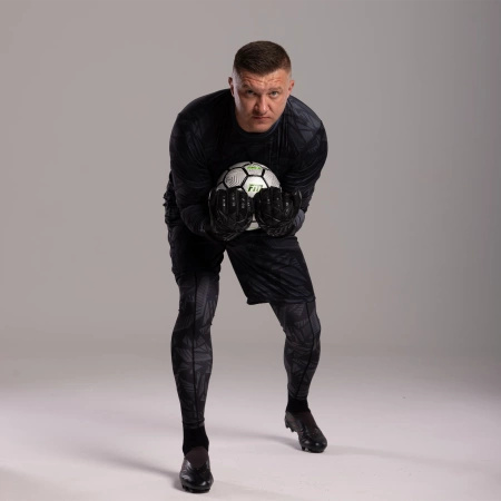 Rękawice bramkarskie Invictus X PRO ALL BLACK