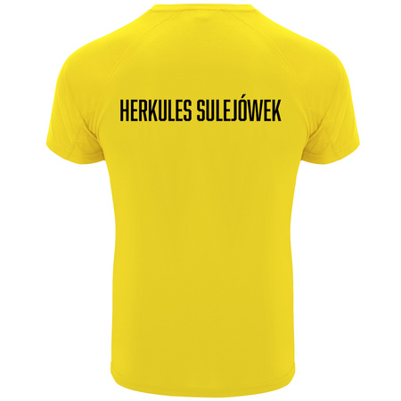 HERKULES SULEJÓWEK - Koszulka Poliestrowa Dry Control Żółta