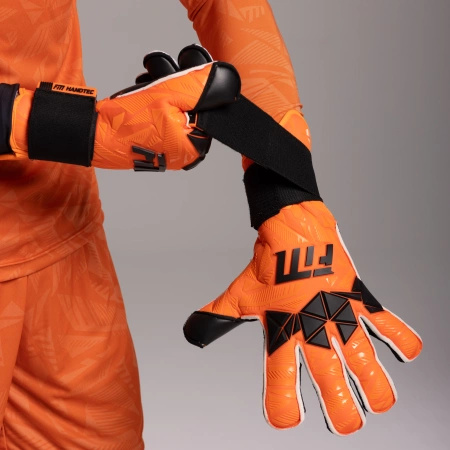 Rękawice bramkarskie Invictus X PRO ORANGE FLUO