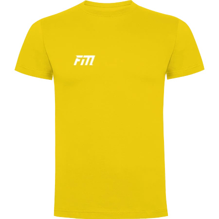 Koszulka bawełniana 165g/m² - żółta