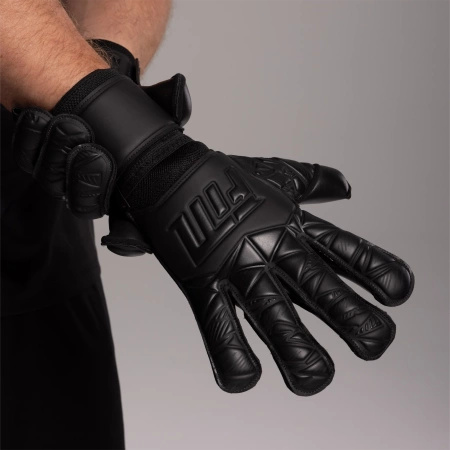 Rękawice bramkarskie Invictus X ALL BLACK