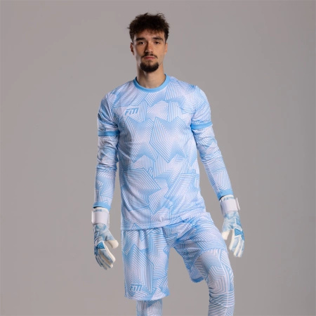 Rękawice bramkarskie Varis X PRO WHITE BLUE 