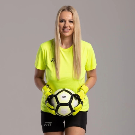 Rękawice bramkarskie Invictus X YELLOW FLUO