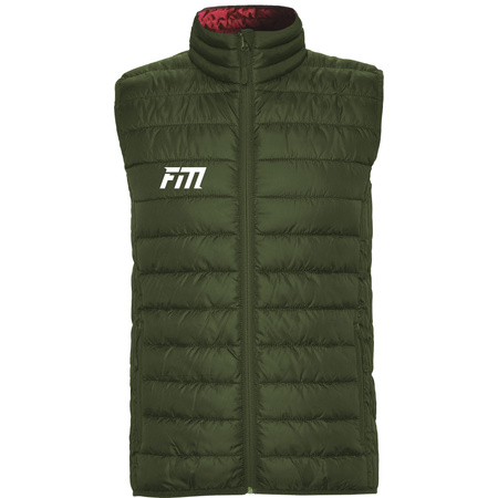 Bezrękawnik - militarny zielony