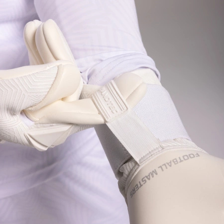 Rękawice bramkarskie Varis X PRO ALL WHITE