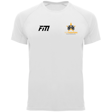 TopKeepers - Koszulka Poliestrowa Dry Control Biała