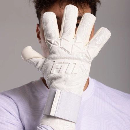 Rękawice bramkarskie Varis X PRO ALL WHITE