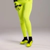 Spodnie sublimowane termoaktywne - Invictus X - YELLOW FLUO