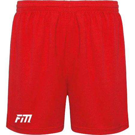 Spodenki Treningowe Bez Siateczki Czerwone