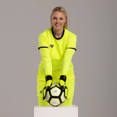 Rękawice bramkarskie Varis X PRO YELLOW FLUO