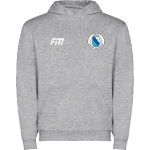 Iskra Zamość-Rynarzewo - Bluza z kapturem bawełniana - szara