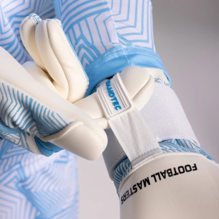 Rękawice bramkarskie Varis X PRO WHITE BLUE 