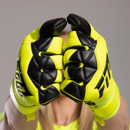 Rękawice bramkarskie Varis X YELLOW FLUO