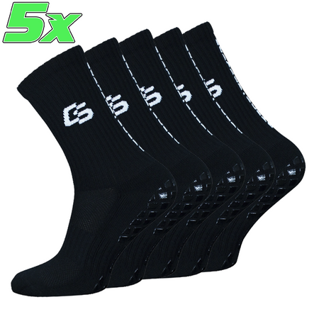 5 -pack - Control Socks Black 