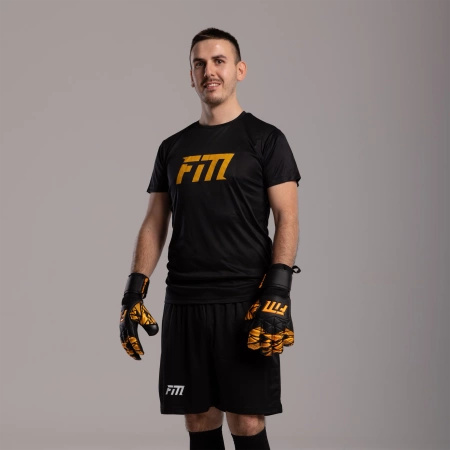 Rękawice bramkarskie Invictus X Training BLACK-ORANGE