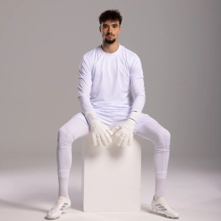 Rękawice bramkarskie Varis X PRO ALL WHITE