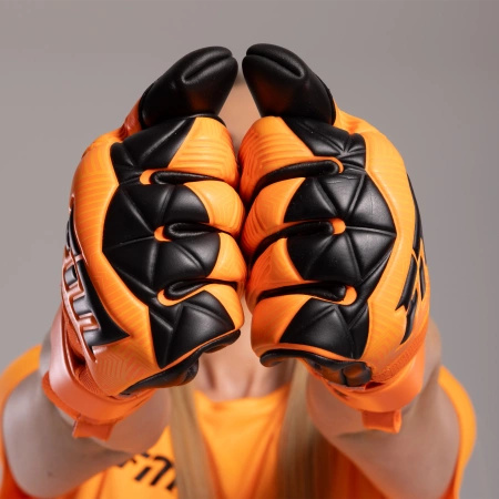 Rękawice bramkarskie Varis X ORANGE FLUO