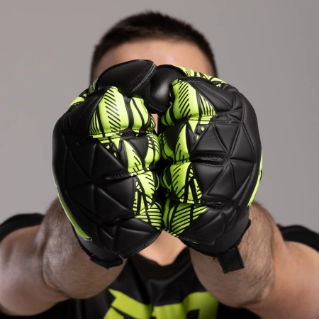 Rękawice bramkarskie Invictus X Training BLACK-GREEN