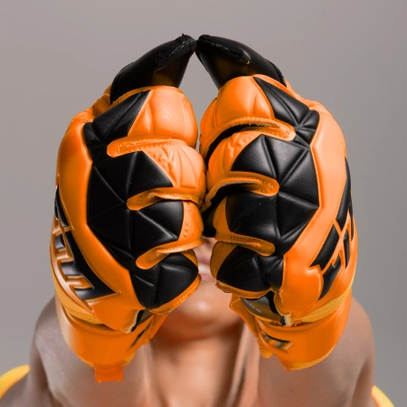 Rękawice bramkarskie Invictus X ORANGE FLUO