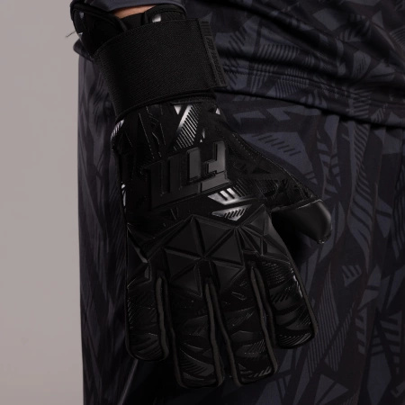 Rękawice bramkarskie Invictus X PRO ALL BLACK