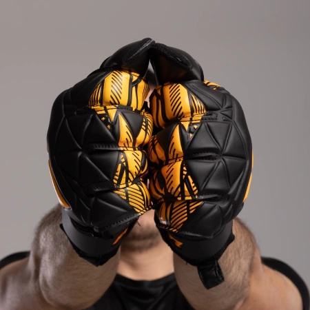 Rękawice bramkarskie Invictus X Training BLACK-ORANGE