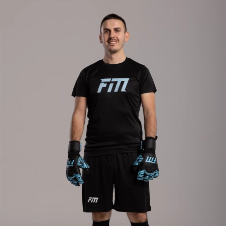 Rękawice bramkarskie Invictus X Training BLACK-BLUE
